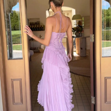 Pleated Evening Dress
