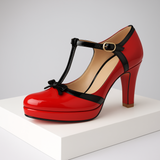 Vivienne - T-Strap Heels