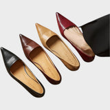 Ali | Leather Pointed Shoes