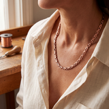 Sarah's Cedar Copper Necklace