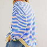 Hazel | Oversized Striped Knit Jumper