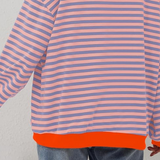Hazel | Oversized Striped Knit Jumper