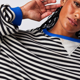 Hazel | Oversized Striped Knit Jumper
