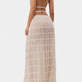 Eugenie Set with Pleated Top and Skirt