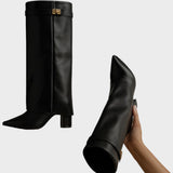 Luna | High-Cut Leather Boots