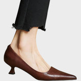 Ali | Leather Pointed Shoes