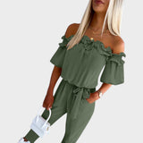 Joana | Jumpsuit with Off-Shoulder Design