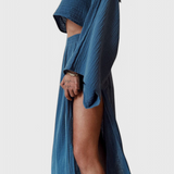 Martha Two-Piece Set with High-Slit Skirt