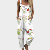 Daisy | Relaxed Dungaree Jumpsuit