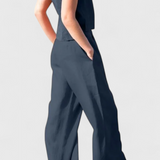 Yvanne Vintage Sleeveless Summer Set