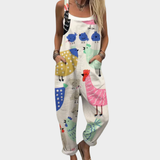 Beatrice | Relaxed Dungaree Jumpsuit