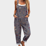 Evie | Relaxed Dungaree Jumpsuit