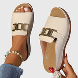 Kathryn - Comfortable sandals with buckle closure