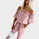 Joana | Jumpsuit with Off-Shoulder Design