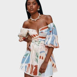 Sabella | Floral Mini Dress