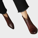 Sam | Leather Ankle Boots