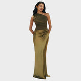Asmine - Elegant One-Shoulder Dress