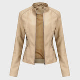 Romina | Casual Leather Jacket