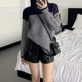 Marianne | Geometric-Pattern Cable Knit Jumper