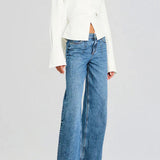 Grace Draped Button-Up Shirt