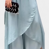 Maravilla – Two-Piece Flowing Set with Loose Top and Asymmetrical Skirt