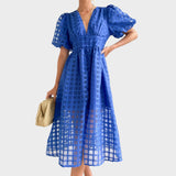 Julia – Lace Dress with Bell Sleeves