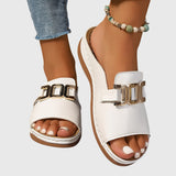 Kathryn - Comfortable sandals with buckle closure