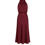 Satin Curtain Dress