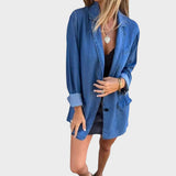 Blem | Oversized Denim Blazer