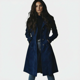 Giulia | Long Suede Coat