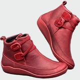 Zoe - Premium Leather Orthopedic Ankle Boots with Support