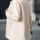 Sofia - Women's Winter Coat with Buttons