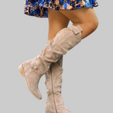 Lina - Comfortable and Warm Suede Boots for Women