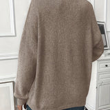 Ivy | Relaxed Split-Hem Jumper
