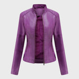 Romina | Casual Leather Jacket