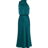Satin Curtain Dress