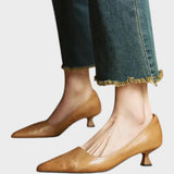 Ali | Leather Pointed Shoes