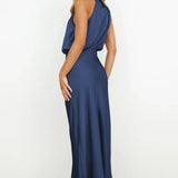 Satin Curtain Dress