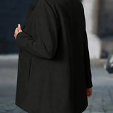 Sofia - Women's Winter Coat with Buttons