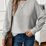 Ivy | Relaxed Split-Hem Jumper