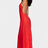 Belén Wide Leg Halter Jumpsuit