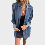 Blem | Oversized Denim Blazer