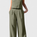 Yvanne Vintage Sleeveless Summer Set