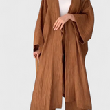Caspian Relaxed Two-Piece Set with Long Kimono