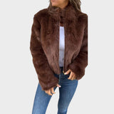 Liliana | Leather Zipper Coat