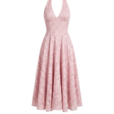 Dress with Pleated Line