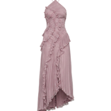 Pleated Evening Dress