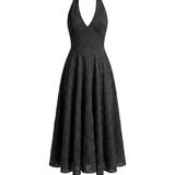 Dress with Pleated Line