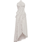 Pleated Evening Dress