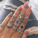 Exclusive premium set of 8 to 12 rings